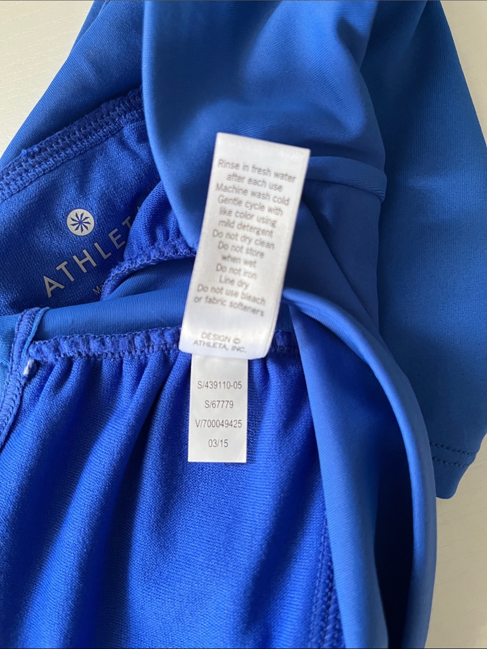Athleta Women’s Blue Swim Shorts Size Small - Picture 6 of 6